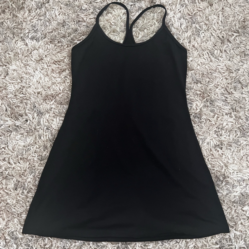 Quince Black Athletic Dress, NWOT